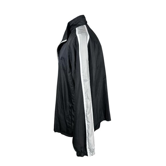 Vintage Starter Black White Stripe Zip Up Track Jacket Men’s XL 46/48 Mesh Lined - Picture 6 of 7